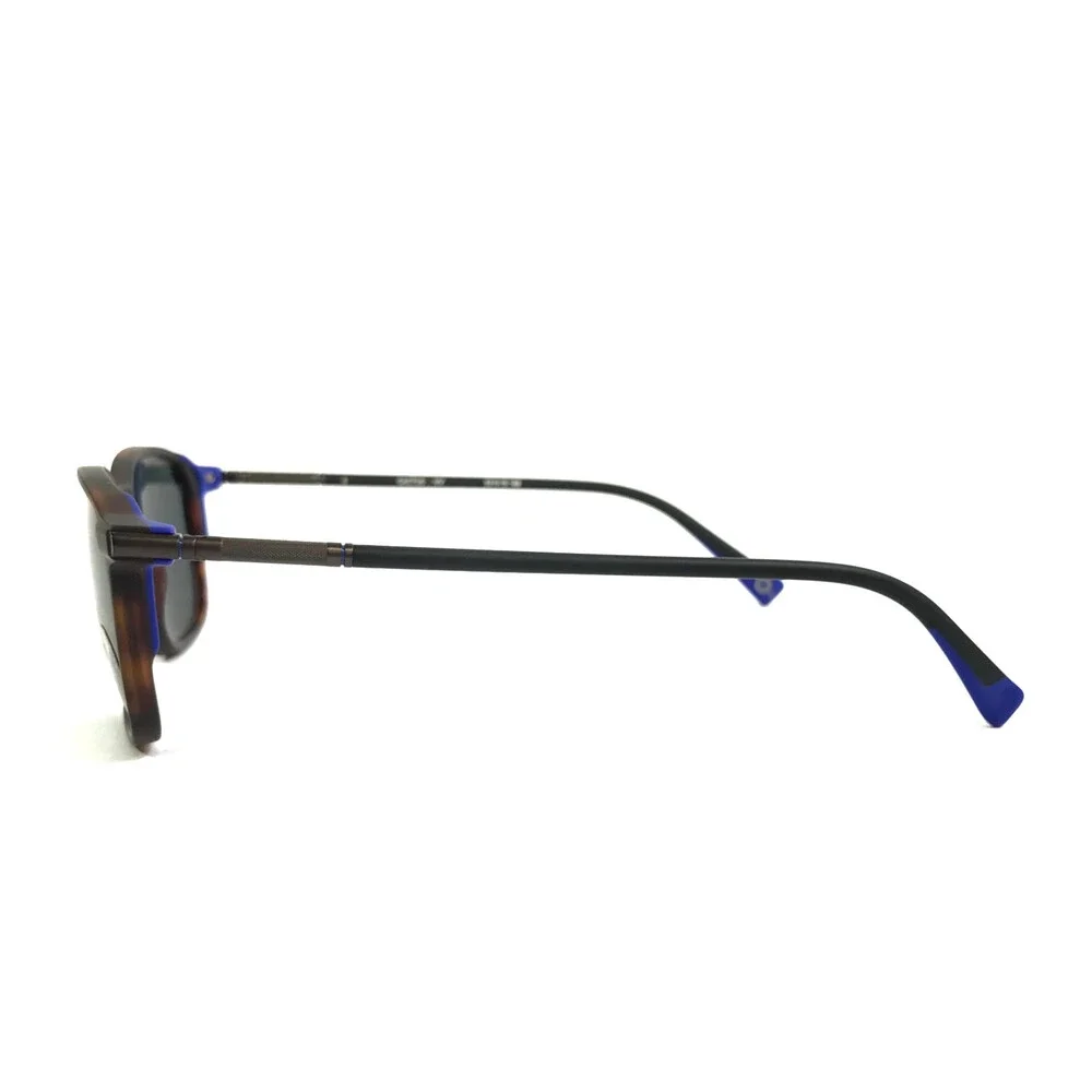 Etnia Barcelona Sunglasses CACTUS HV Matte Havana Frames w Gray Polarized Lenses